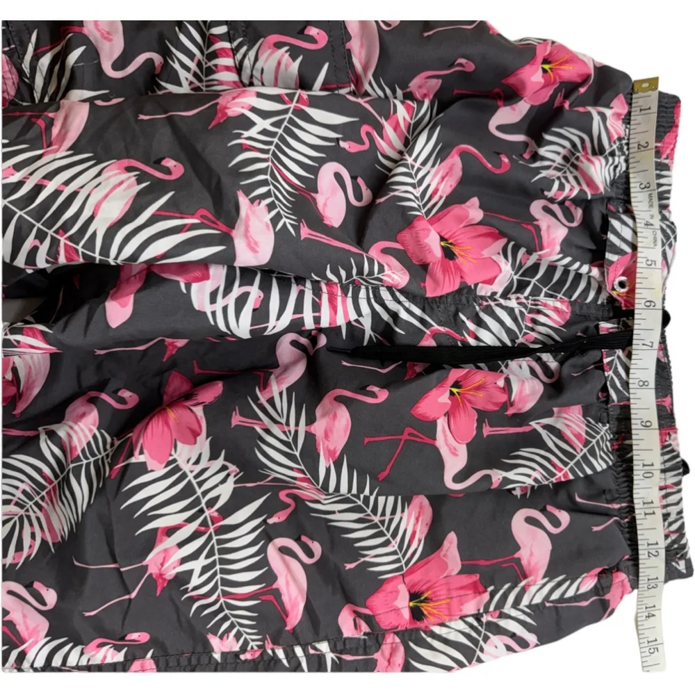 NBN Gear size small mens swim trunks flamingo